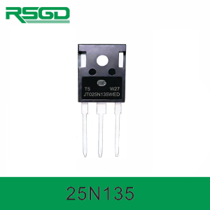 25N135 600V MOSFET transistor IGBT type MOSFET transistor 600V MOSFET IGBT transistor 25N135 TO-220 MOSFET 25N135 TO-220 IGBT transistor